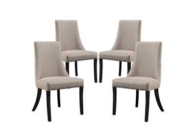 Image for Beige Reverie Dining Side Chair [Set of 4]