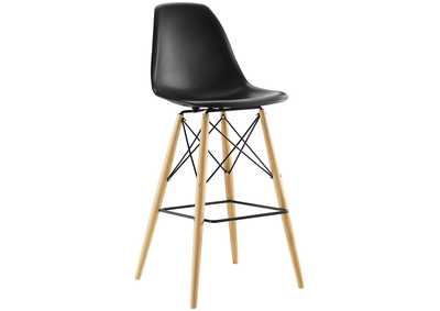 Black Pyramid Bar Stool