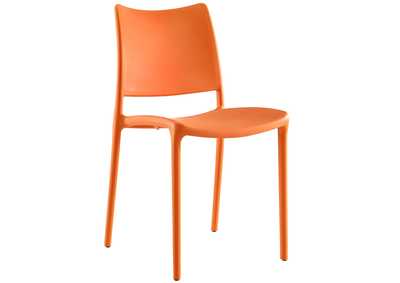 Orange Hipster Dining Side Chair