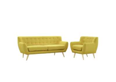 Image for Sunny Remark 2 Piece Living Room Set