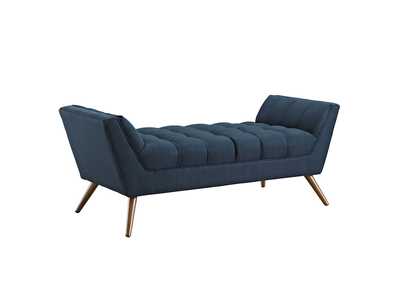 Image for Azure Response Medium Upholstered Fabric Bench