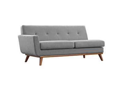 Image for Expectation Gray Engage Left-Arm Upholstered Fabric Loveseat