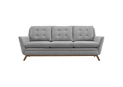 Image for Expectation Gray Beguile Upholstered Fabric Sofa