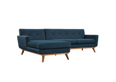 Image for Azure Engage Left-Facing Upholstered Fabric Sectional Sofa