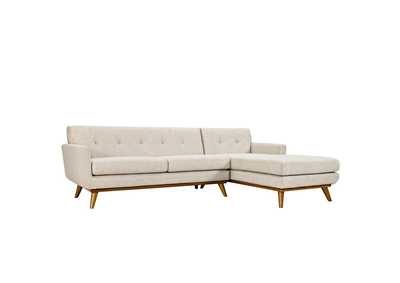 Image for Engage Beige Right-Facing Sectional Sofa