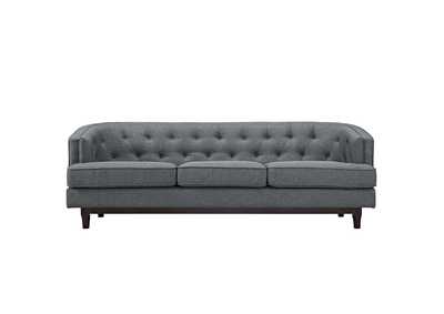 Image for Gray Coast Upholstered Fabric Sofa