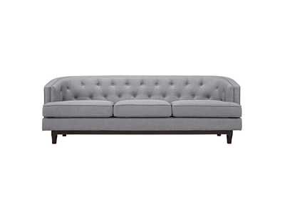 Image for Light Gray Coast Upholstered Fabric Sofa