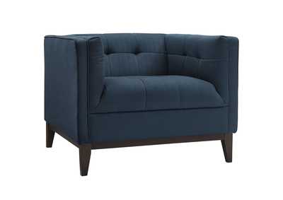 Image for Azure Serve Upholstered Fabric Arm Chair