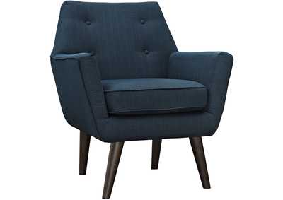 Image for Azure Posit Upholstered Fabric Arm Chair