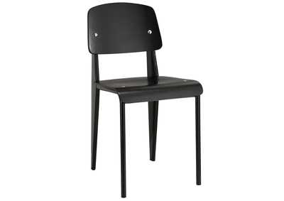 Black Black Cabin Dining Side Chair