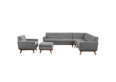 Image for Expectation Gray Engage 5 Piece Sectional Sofa