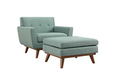 Image for Laguna Engage 2 Piece Armchair and Ottoman