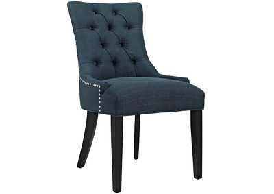 Azure Regent Tufted Fabric Dining Side Chair