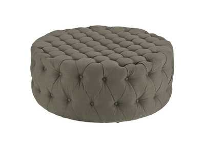 Image for Granite Amour Upholstered Fabric Ottoman