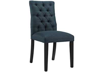 Image for Azure Duchess Fabric Dining Chair