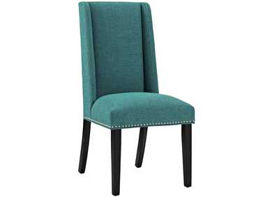 Image for Teal Baron Fabric Dining Chair