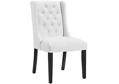 Image for White Baronet Vinyl Dining Chair