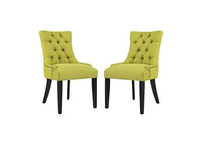 Image for Wheatgrass Regent Dining Side Chair Fabric [Set of 2]