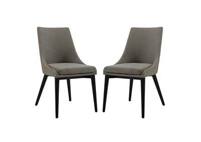 Image for Granite viscount Dining Side Chair Fabric [Set of 2]