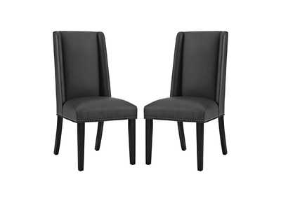 Image for Black Baron Dining Chair Vinyl [Set of 2]