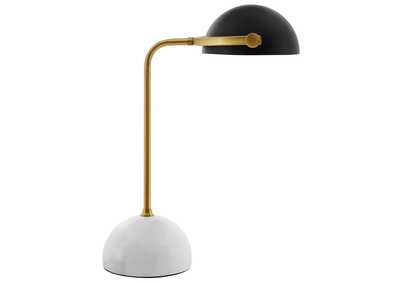 Image for Convey Bronze and White Marble Table Lamp