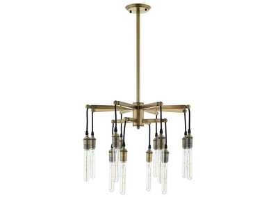 Image for Resolve Antique Brass Ceiling Light Pendant Chandelier