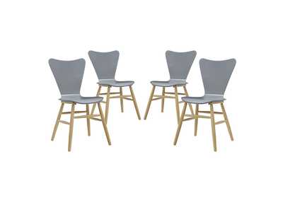 Image for Gray Cascade Dining Chair [Set of 4]