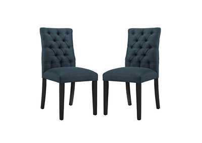 Image for Azure Duchess Dining Chair Fabric [Set of 2]