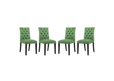 Image for Green Duchess Dining Chair Fabric [Set of 4]