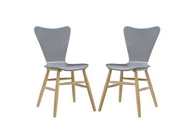 Image for Gray Cascade Dining Chair [Set of 2]