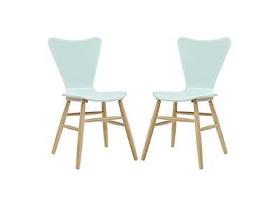 Image for Light Blue Cascade Dining Chair [Set of 2]