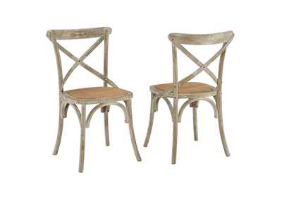 Image for Gray Gear Dining Side Chair [Set of 2]