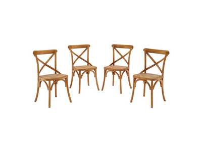 Image for Walnut Gear Dining Side Chair [Set of 4]