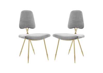 Image for Gray Ponder Dining Side Chair [Set of 2]