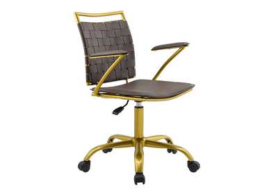 Image for Brown Fuse Faux Leather Office Chair