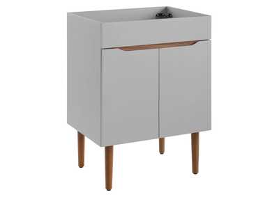 Image for Gray Walnut Harvest 24" Bathroom Vanity Cabinet (Sink Basin Not Included)