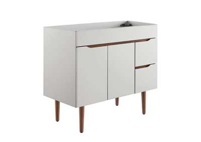 Image for Gray Walnut Harvest 36" Bathroom Vanity Cabinet (Sink Basin Not Included)