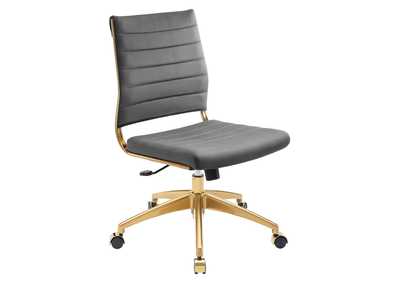 Image for Jive Armless Mid Back Performance Velvet Office Chair