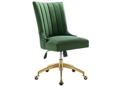 Image for Empower Channel Tufted Performance Velvet Office Chair