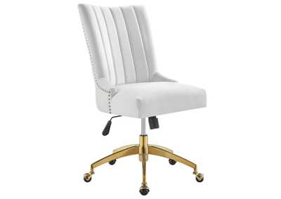 Image for Empower Channel Tufted Performance Velvet Office Chair