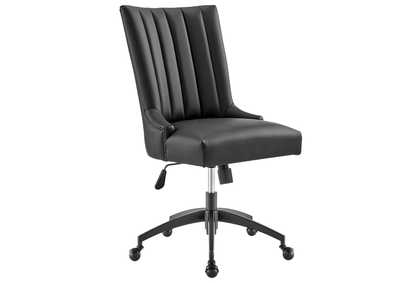 Image for Empower Channel Tufted Vegan Leather Office Chair