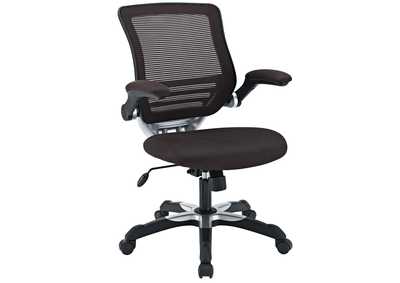 Image for Brown Edge Mesh Office Chair