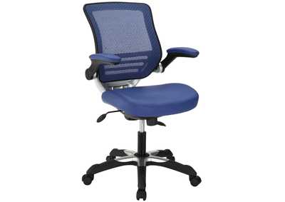 Image for Blue Edge Vinyl Office Chair