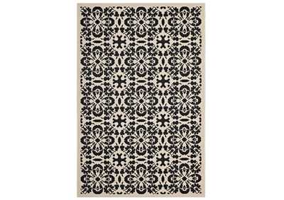 Image for Ariana Vintage Floral Trellis 4x6 Indoor and Outdoor Area Rug