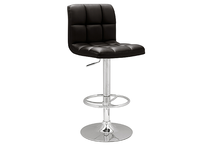 Stitched Seat & Back Pneumatic Gas Lift Adjustable Height Swivel Stool,Mr Bar Stool