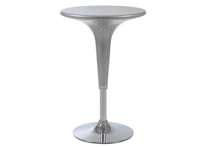 Clark Silver Adjustable Table,Mr Bar Stool