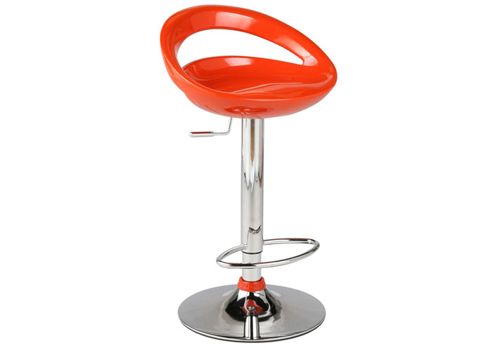 Alex Orange Adjustable Bar Stool,Mr Bar Stool