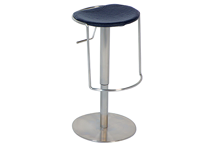 Pneumatic Black Gas Lift Adjustable Height Swivel Stool,Mr Bar Stool