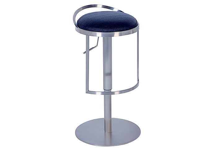 Pneumatic Gas Lift Adjustable Height Black Swivel Stool,Mr Bar Stool