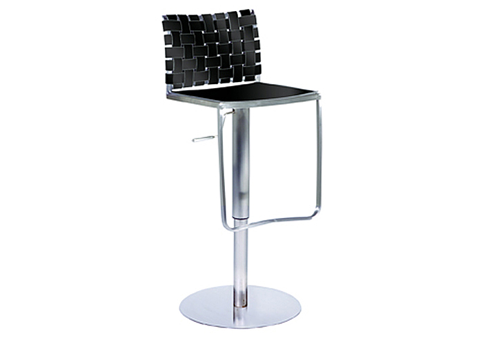 Pneumatic Gas Lift Adjustable Height Black Swivel Stool,Mr Bar Stool
